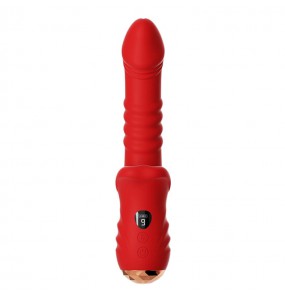 MizzZee - MiAi Thrusting Vibrator (Chargeable - Red)